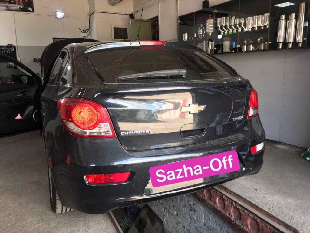 Удаление катализатора на Chevrolet Cruze 1.8 i 2011