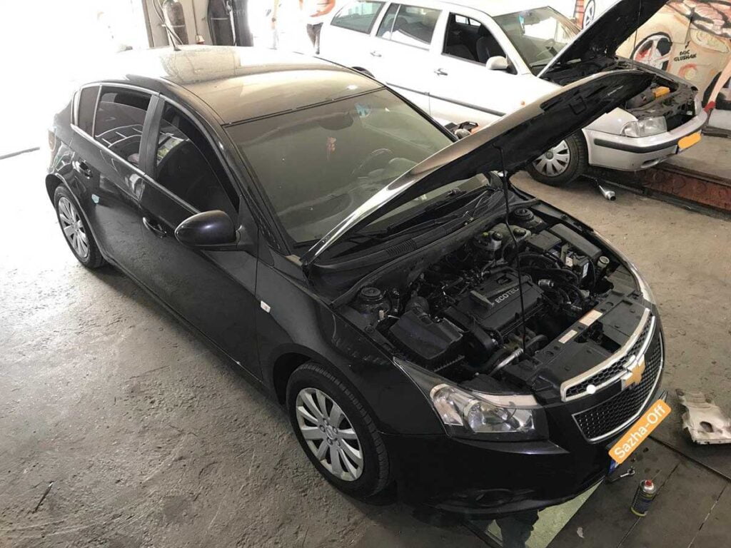 Удаление катализатора на Chevrolet Cruze 1.8 i 2011