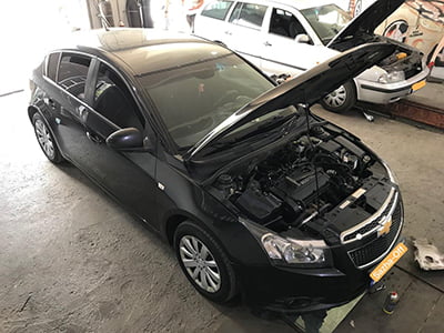 Удаление катализатора на Chevrolet Cruze 1.8 i 2011