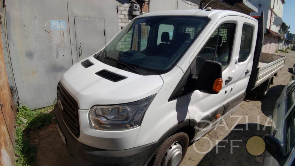 Удаление сажевого фильтра и заглушка EGR  на Ford Transit 2.2 2015