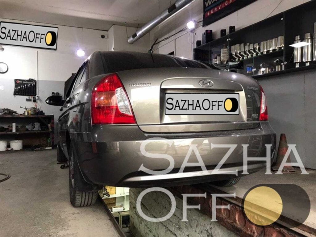 Удаление сажевого фильтра и заглушка EGR на Hyundai Accent 1.5 CRDi 2008