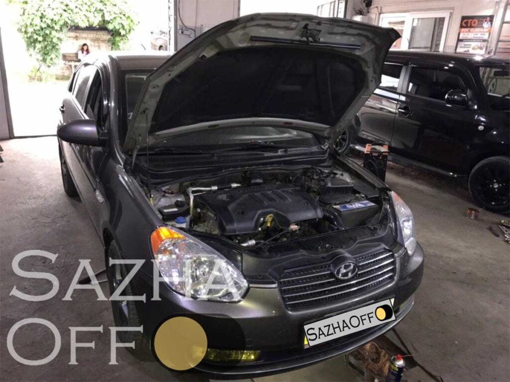 Удаление сажевого фильтра и заглушка EGR на Hyundai Accent 1.5 CRDi 2008