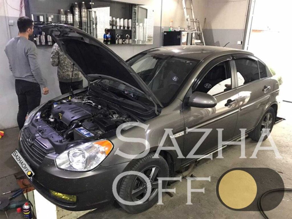 Удаление сажевого фильтра и заглушка EGR на Hyundai Accent 1.5 CRDi 2008