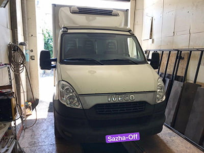 Удаление сажевого фильтра и заглушка EGR на Iveco Daily 35S13 2.3 D 2012