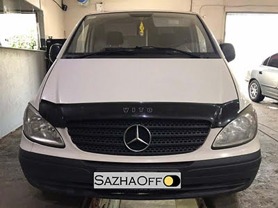 Удаление сажевого фильтра и заглушка EGR на MB Vito 111 2.2 CRDi MT 2007