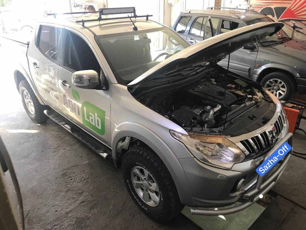 Удаление сажевого фильтра и заглушка EGR на Mitsubishi L200 2.4 DiD AT 2016