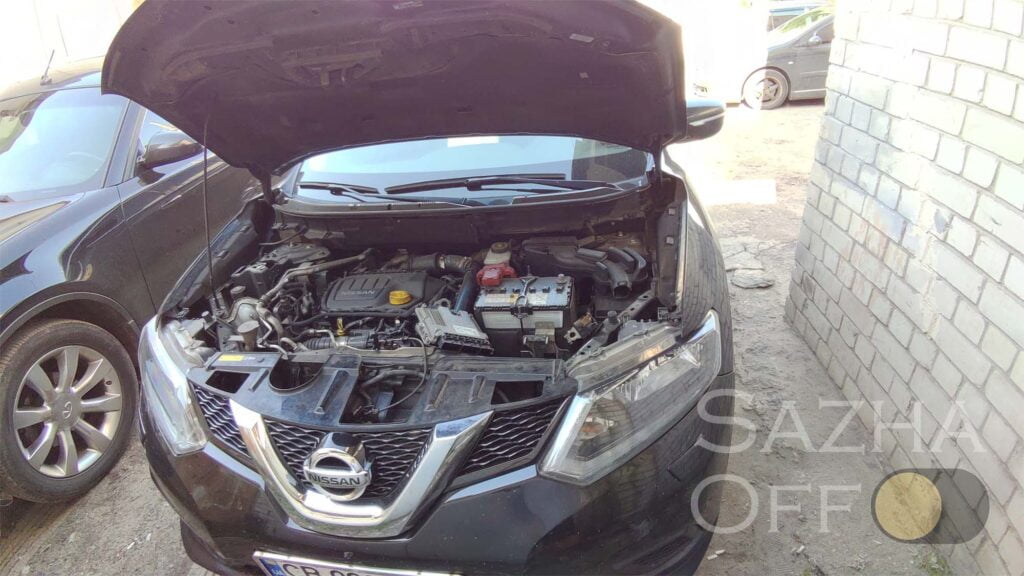 Удаление сажевого фильтра и заглушка EGR  на Nissan X-Trail 1,6 DCI 2015