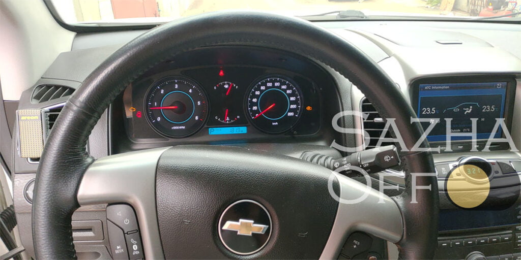 Удаление сажевого фильтра, чип-тюнинг и заглушка EGR на Chevrolet Captiva 2.2 VCDi 2013