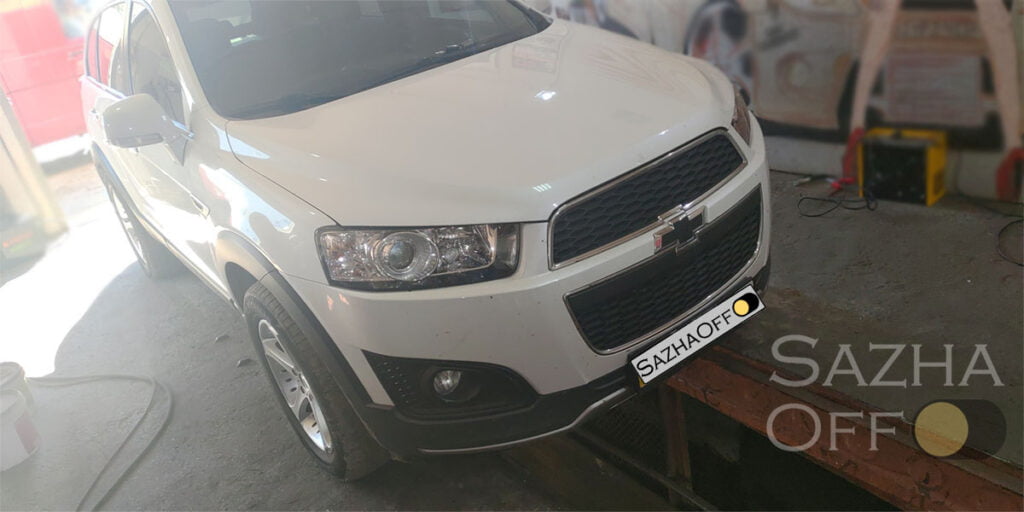 Удаление сажевого фильтра, чип-тюнинг и заглушка EGR на Chevrolet Captiva 2.2 VCDi 2013