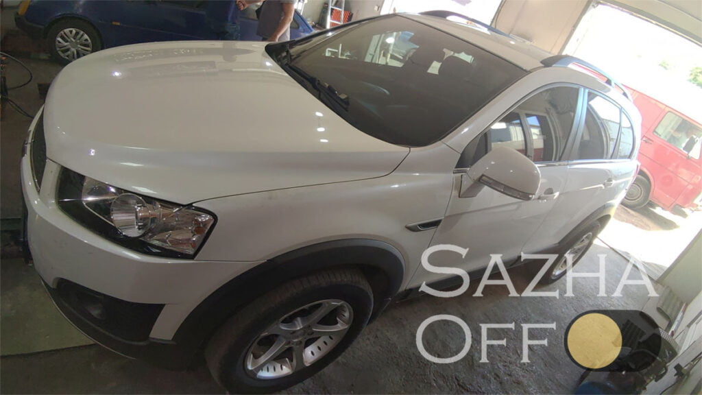 Удаление сажевого фильтра, чип-тюнинг и заглушка EGR на Chevrolet Captiva 2.2 VCDi 2013