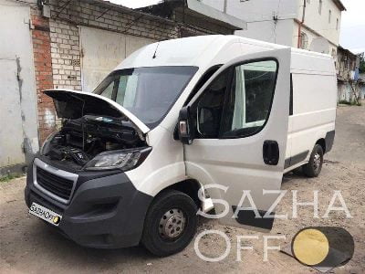 Удаление сажевого фильтра и заглушка EGR на Peugeot Boxer 2.2 HDI MT 2016