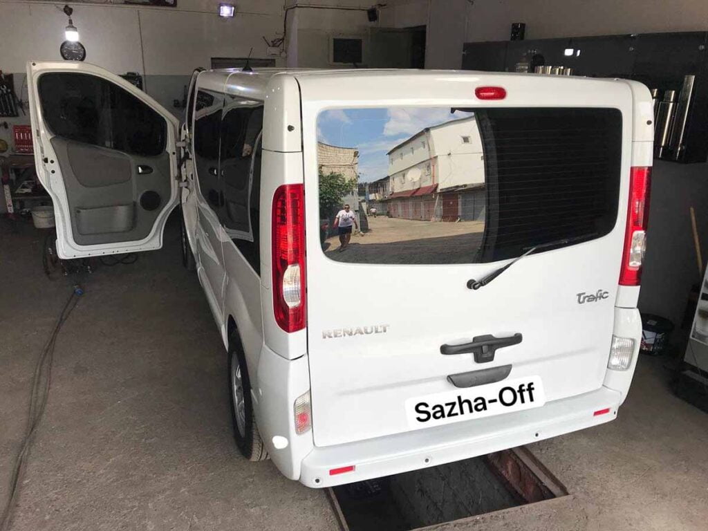 Удаление сажевого фильтра и заглушка EGR на Renault Trafic 2.0 CRDi MT 2012