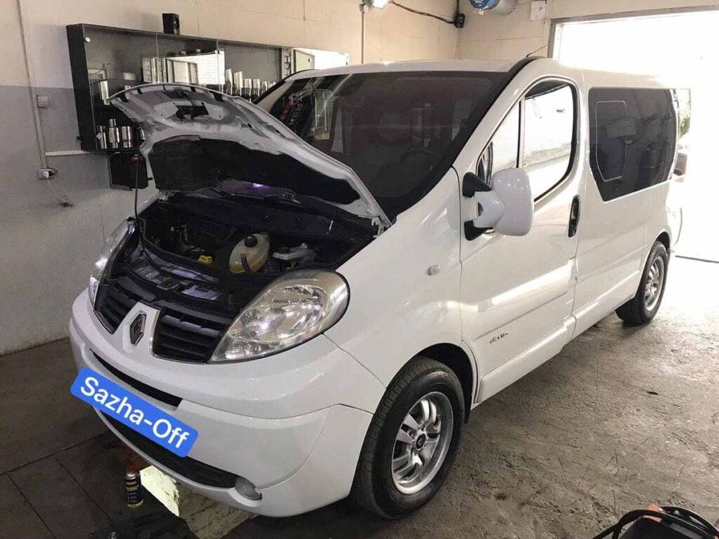 Удаление сажевого фильтра и заглушка EGR на Renault Trafic 2.0 CRDi MT 2012