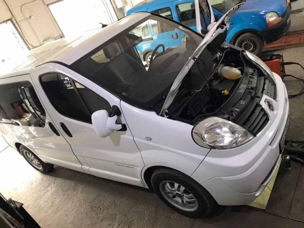 Удаление сажевого фильтра и заглушка EGR на Renault Trafic 2.0 CRDi MT 2012