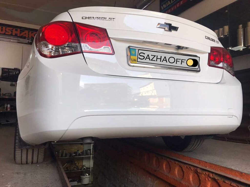 Удаление катализатора на Chevrolet Cruze 1.8 i 2011