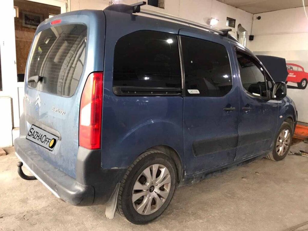 Удаление катализатора и заглушка EGR на Citroen Berligo 1.6 HDI MT 2010