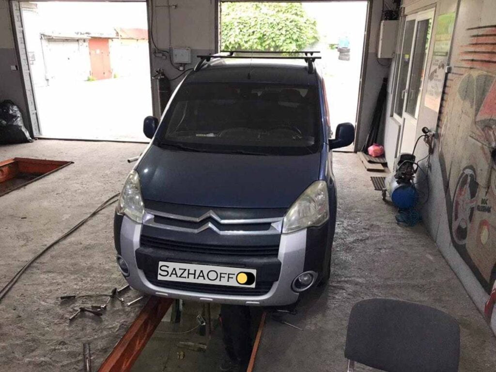 Удаление катализатора и заглушка EGR на Citroen Berligo 1.6 HDI MT 2010