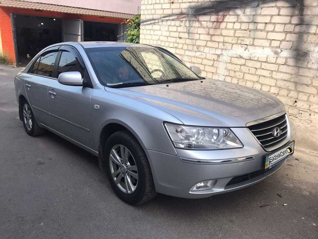 Удаление и отключение катализатора на Hyundai Sonata 2.0 i 2008