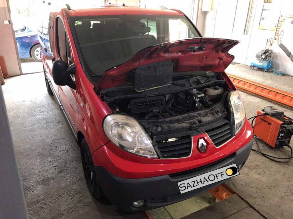 Удаление сажевого фильтра и заглушка EGR на Renault Trafic 2.0 dCi 2011