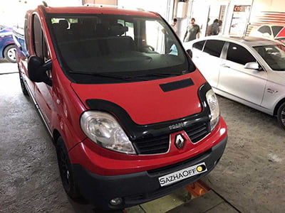 Удаление сажевого фильтра и заглушка EGR на Renault Trafic 2.0 dCi 2011