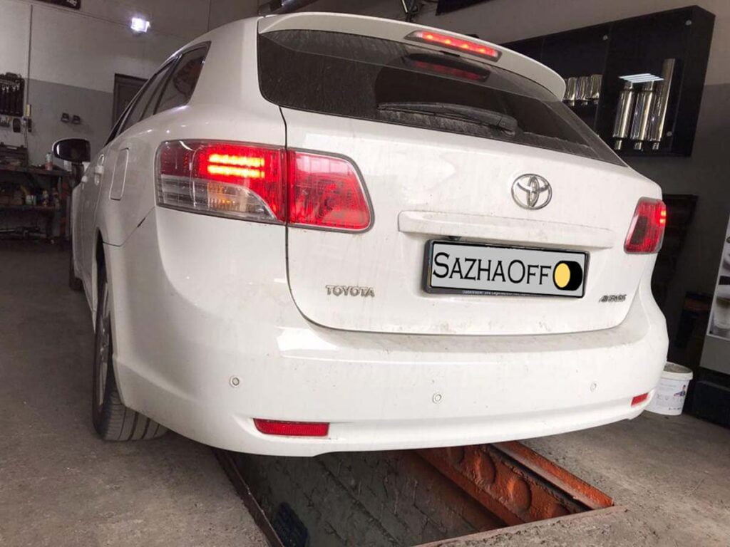Удаление сажевого фильтра, заглушка EGR на Toyota Avensis 2.2 D-CAT 2011
