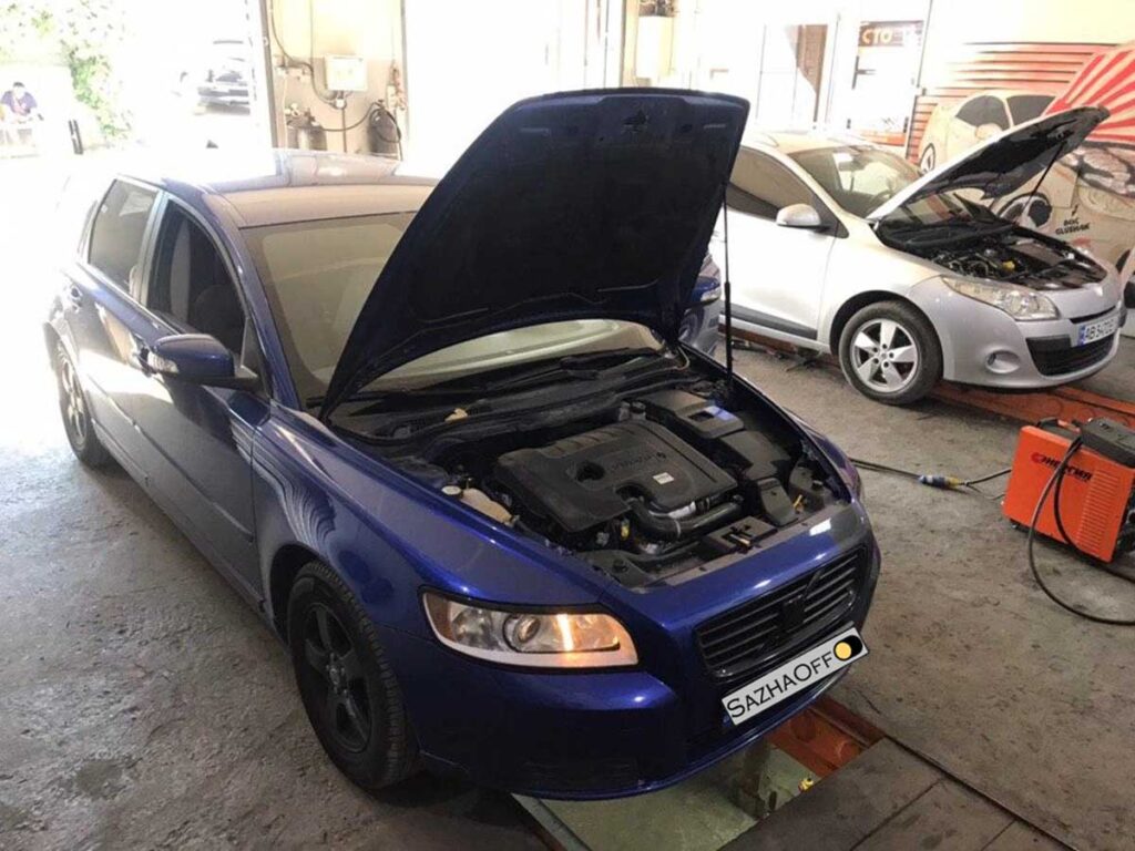 Удаление сажевого фильтра, заглушка EGR и отключение системы Eolis на Volvo V50 1.6 D MT 2008