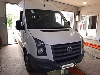 УДАЛЕНИЕ САЖЕВОГО ФИЛЬТРА ОТКЛЮЧЕНИЕ ADBLUE И ЗАГЛУШКА EGR НА VW CRAFTER 2.5 TDI 2010