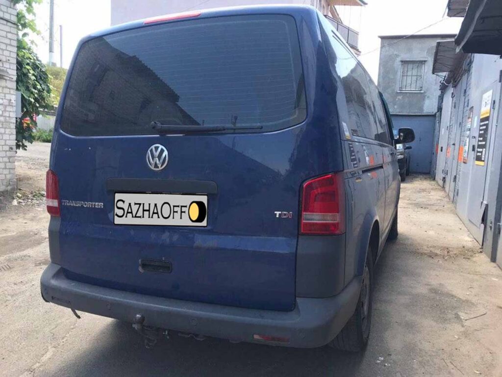 Удаление сажевого фильтра и заглушка EGR на VW T5 2,0 TDI 2010