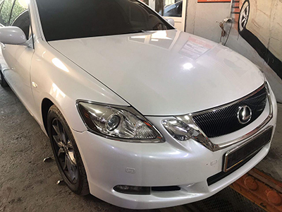 Удаление катализатора и чип-тюнинг под газ на Lexus GS 300 3.0 2005
