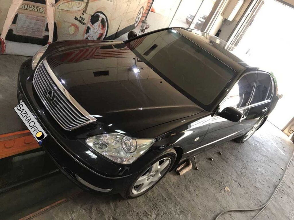 Удаление катализатора на Lexus LS430 4,3 AT 2005