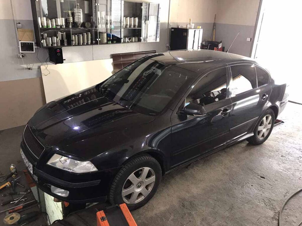 Удаление сажевого фильтра и заглушка EGR на Skoda Octavia 2.0 TDI 2005