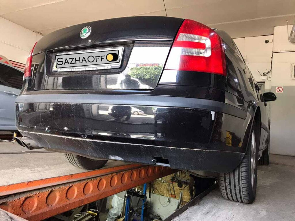 Удаление сажевого фильтра и заглушка EGR на Skoda Octavia 2.0 TDI 2005