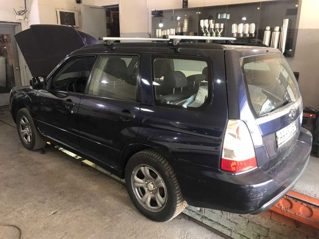 Удаление катализатора на Subaru Forester 2.0 4WD 2006