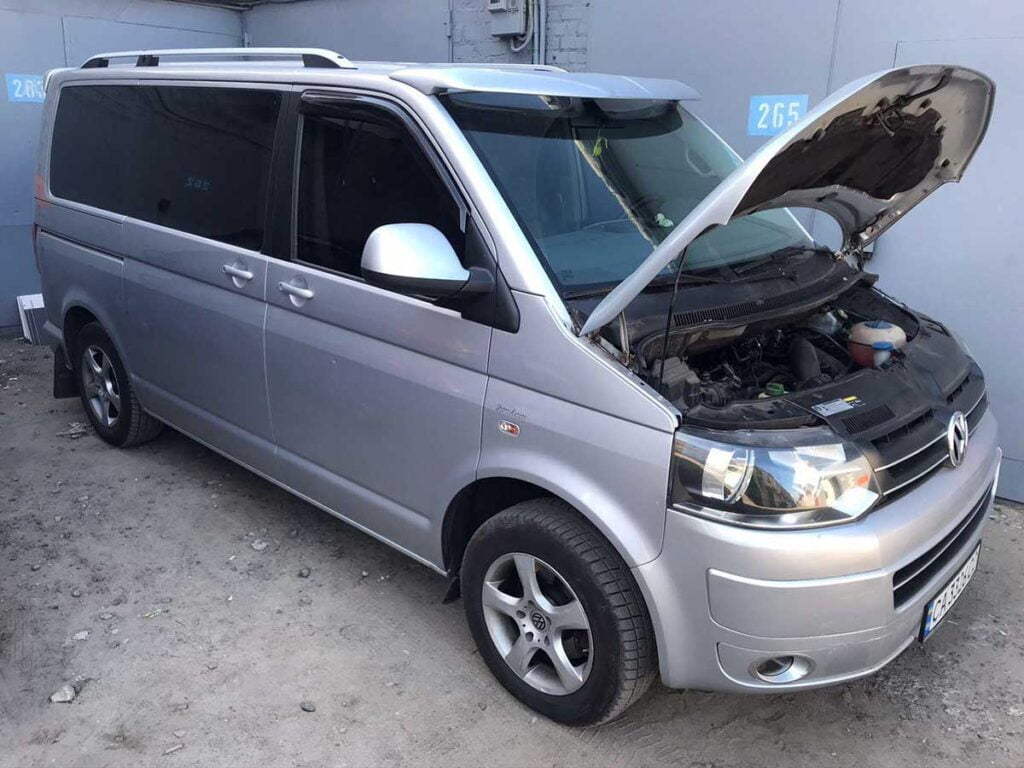 Удаление сажевого фильтра, заглушка EGR на VW T5 2.0 TDI MT 2013