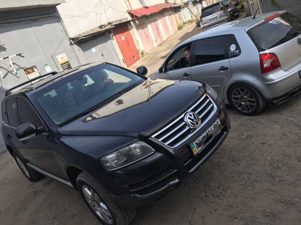 Удаление катализатора на Vw Touareg 3.2 2005