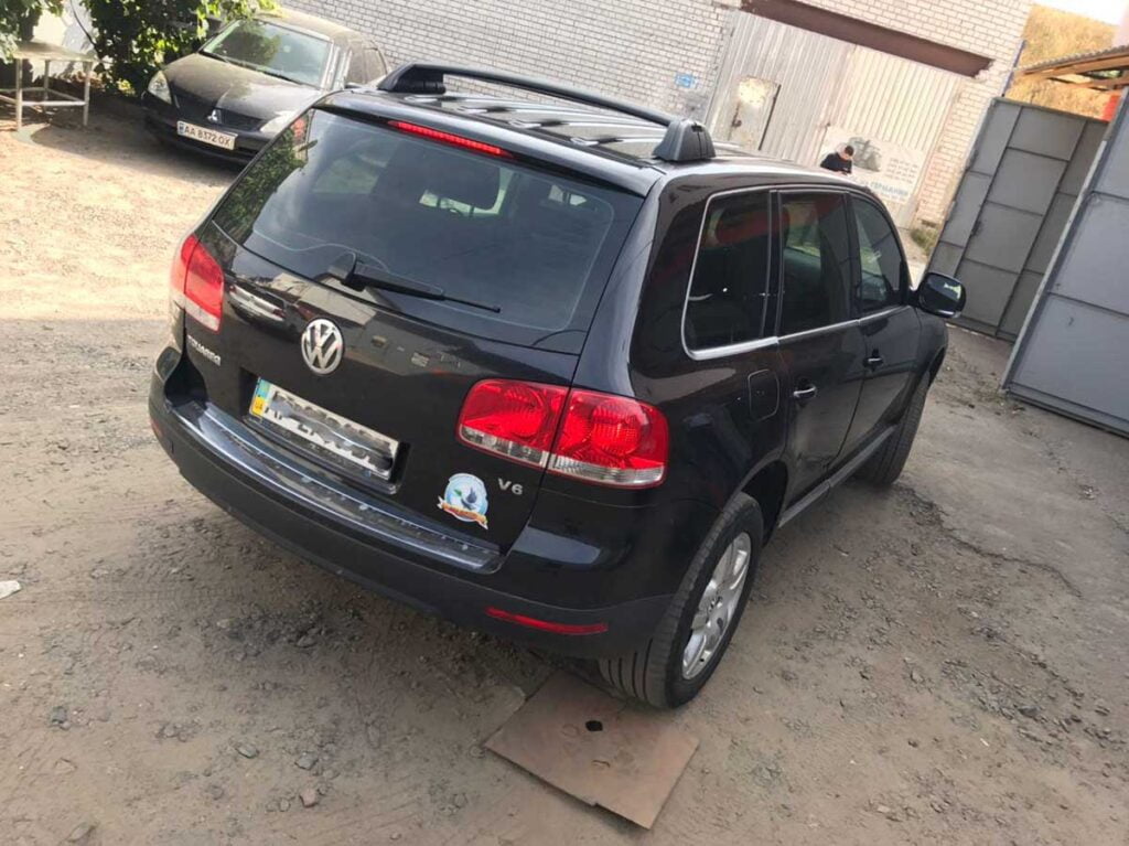 Удаление катализатора на Vw Touareg 3.2 2005